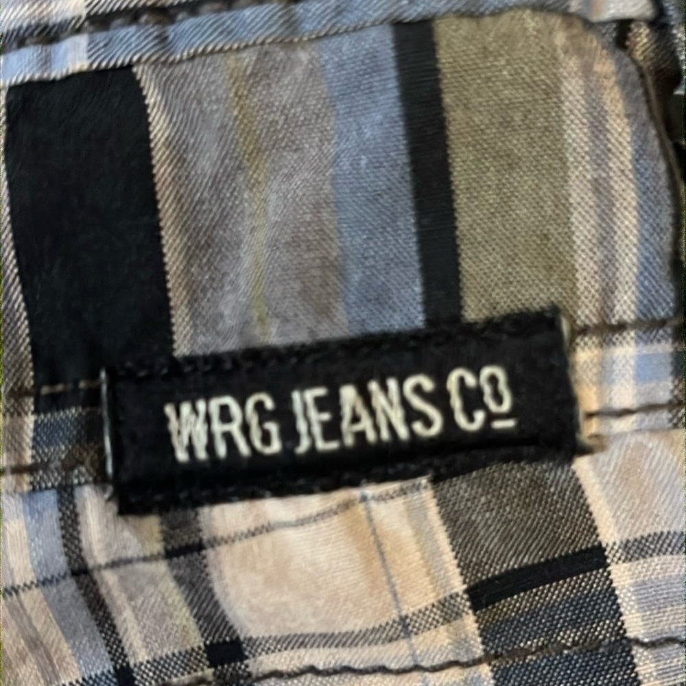 Bundle Boys Lands’End & Wrangler Cargo  Shorts - plaid size 12 - Picture 9 of 10